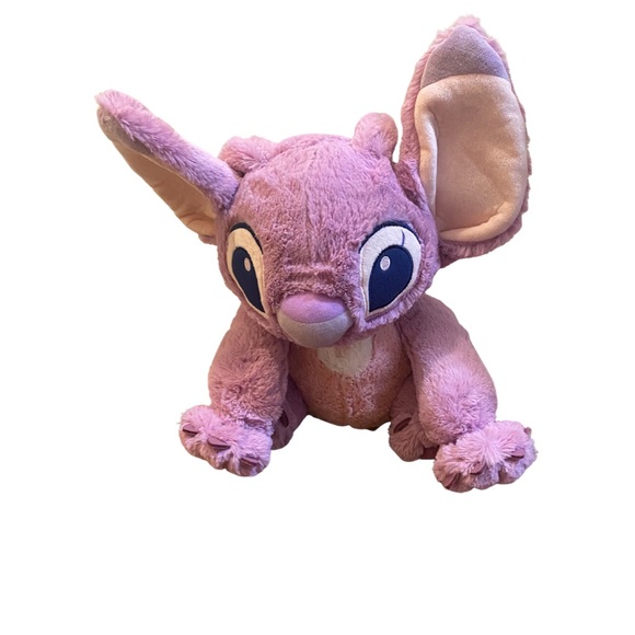 Disney Other - Disney Parks Lilo & Stitch Plush Girl Friend Angel Purple Pink Alien Plush Toy
